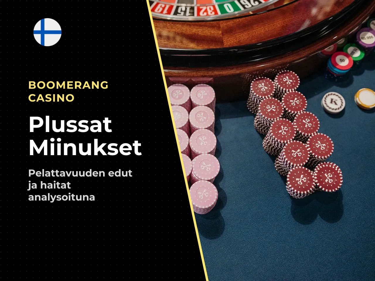 Hyödyt ja haitat plussat ja miinukset