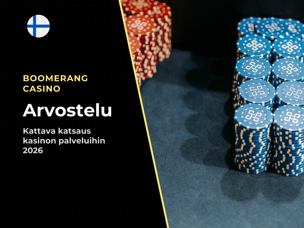 Boomerang Casino Bet arvostelu mitä sivusto