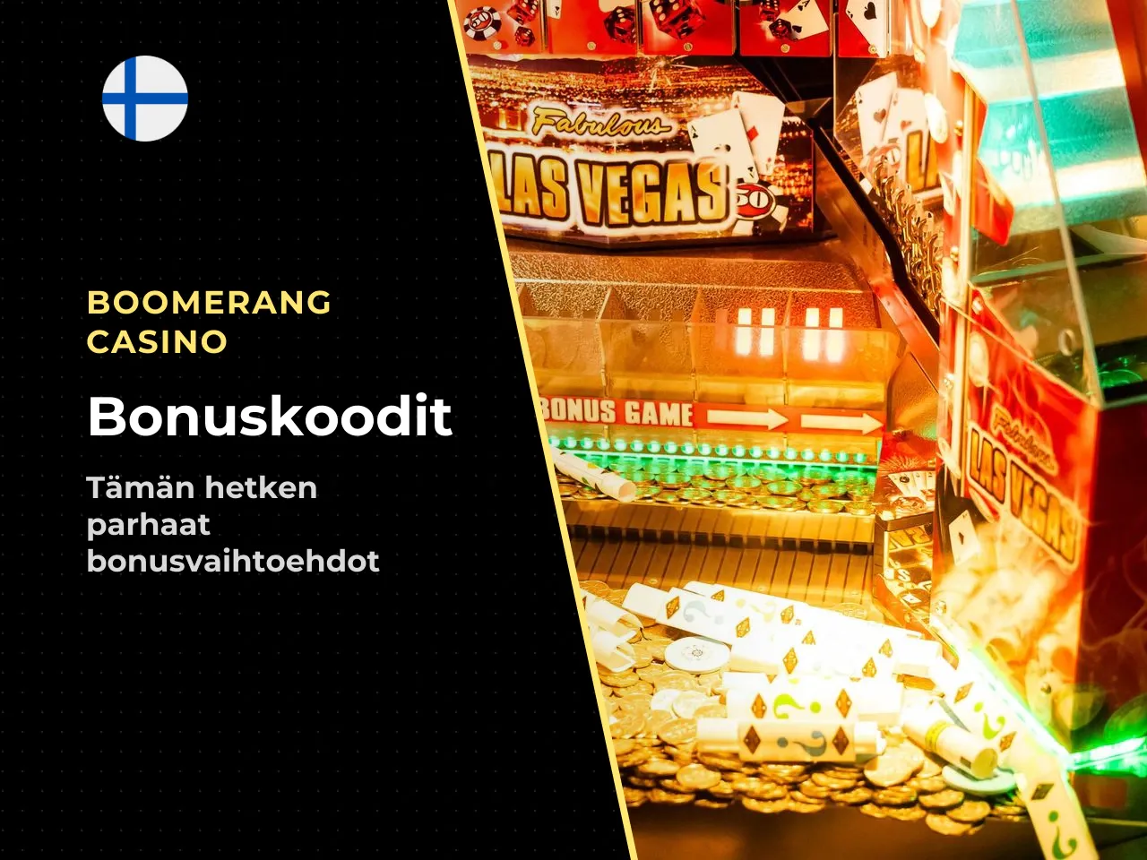 Boomerang Casino no deposit bonus ja