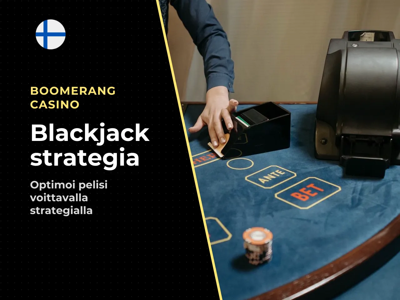 Todellinen todennäköisyys jakajan blackjackille on kuitenkin