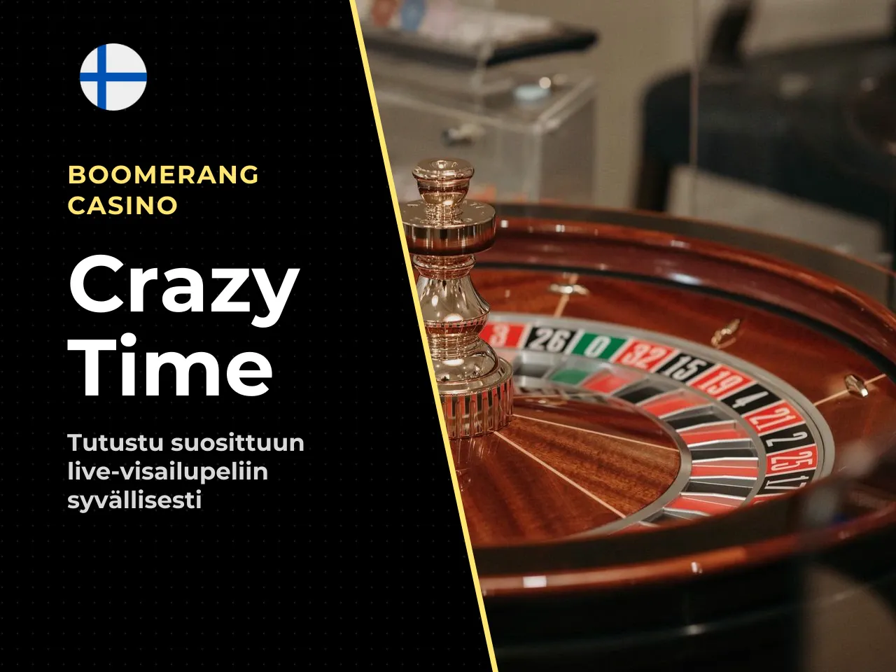 Crazy Time -pelin teema ja live
