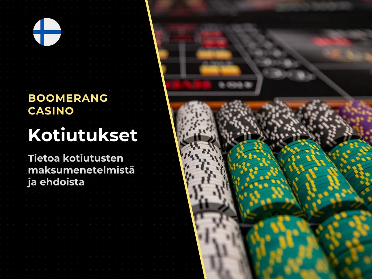 Huomaa, että osa talletusmenetelmistä Siru Mobile