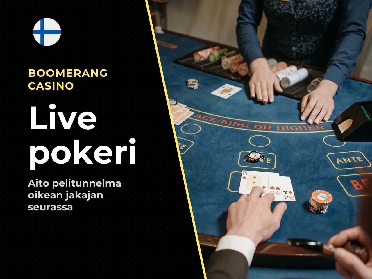 Poker live dealer näin peli etenee