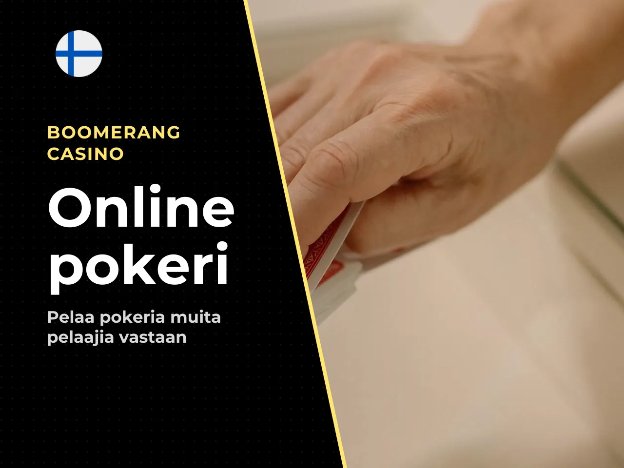 Online poker pelaaminen muita pelaajia vastaan