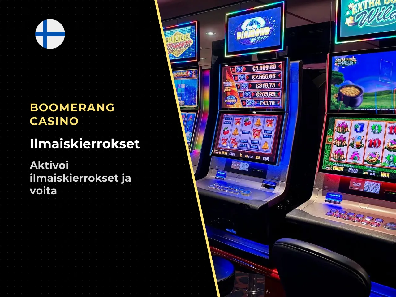 Free spins -kierrokset. Free spins -bonuspeli