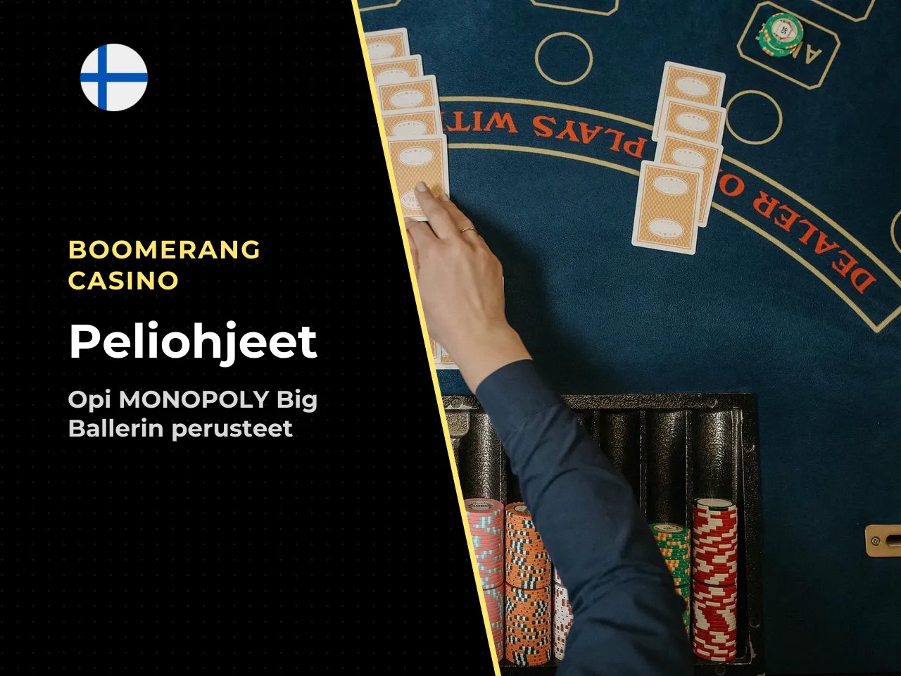 Miten pelata MONOPOLY Big Balleria card