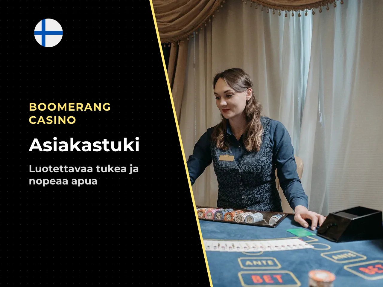Näin varmistat Boomerang Casino -yhteystietojen aitouden
