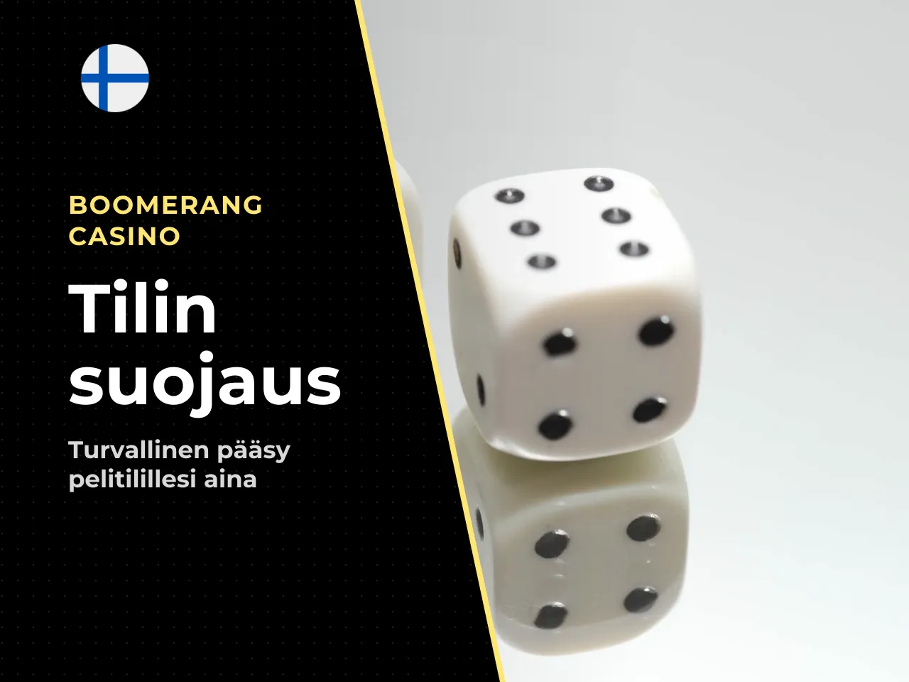 Security features Boomerang Casino -tilin suojaamiseen