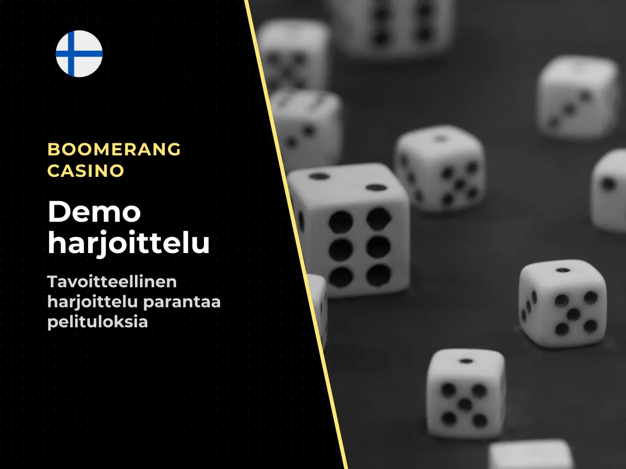 Ensimmäinen demo-sessio kolmivaiheinen harjoitusohjelma. Satunnainen klikkailu