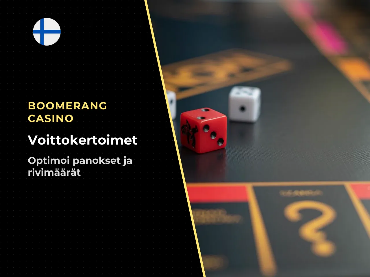 Riskitaso ja rivimäärä vaikuttavat voittokertoimiin. Riskitason