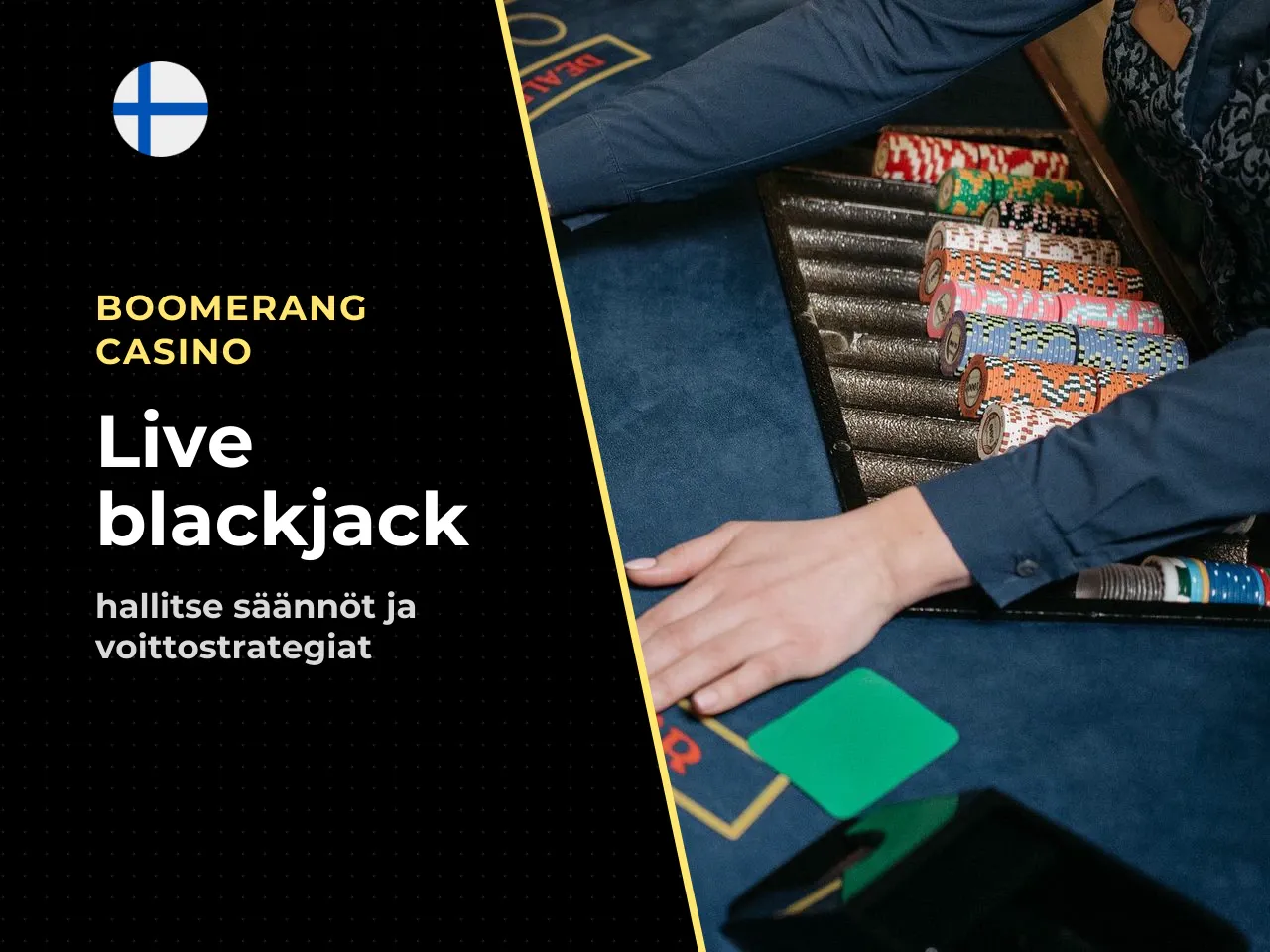 Live blackjack ja live dealer -pöydät