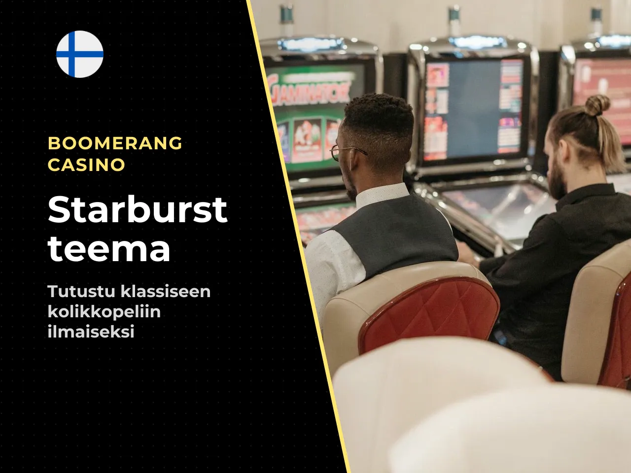 Teema, ulkoasu ja Starburstin jalokivet. Starburst-kolikkopeli