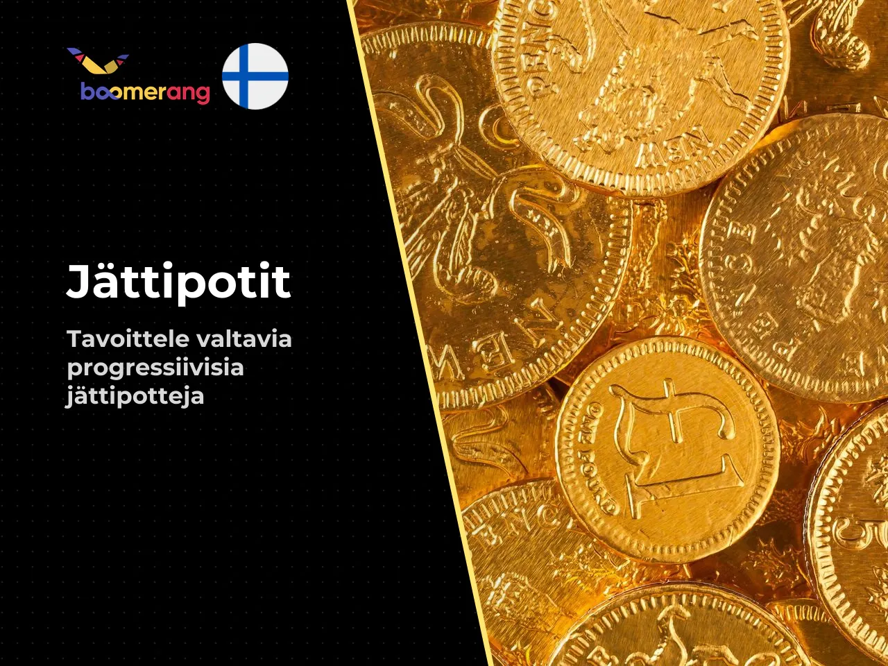 Progressiivisten jättipottien osalta tarjolla on useita