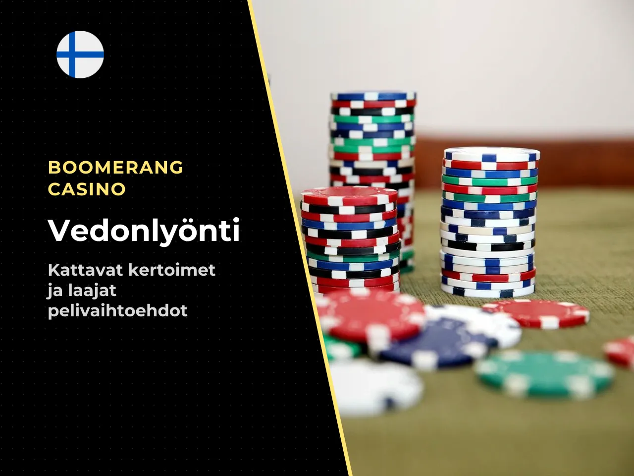 Boomerang Casino Bet on kansainvälinen iGaming-alusta