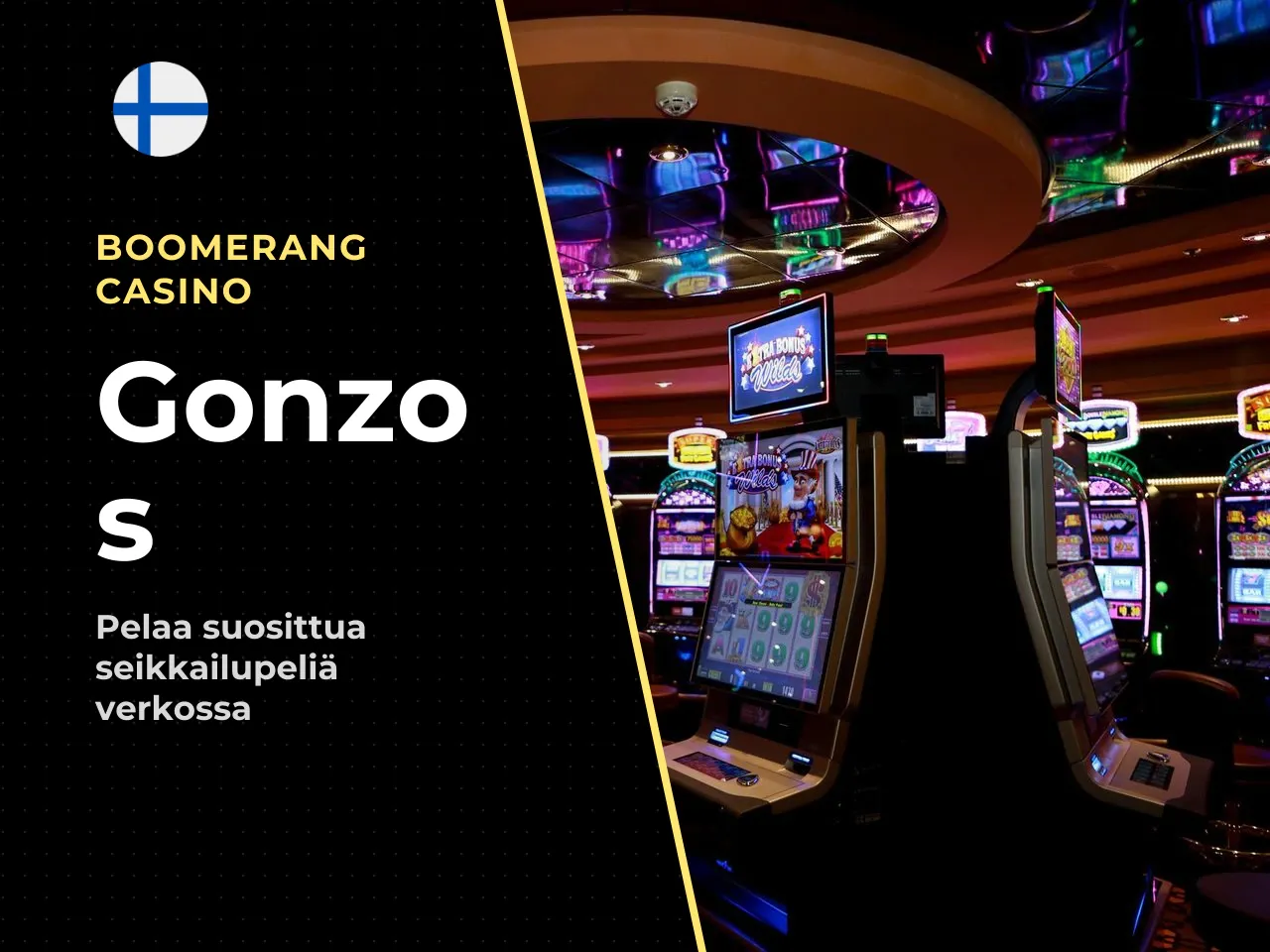Valitse Gonzo's Quest casino tai kasino