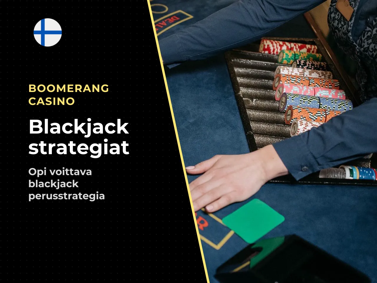 Blackjackin pelivalinnat Hit, Stand, Double, Split