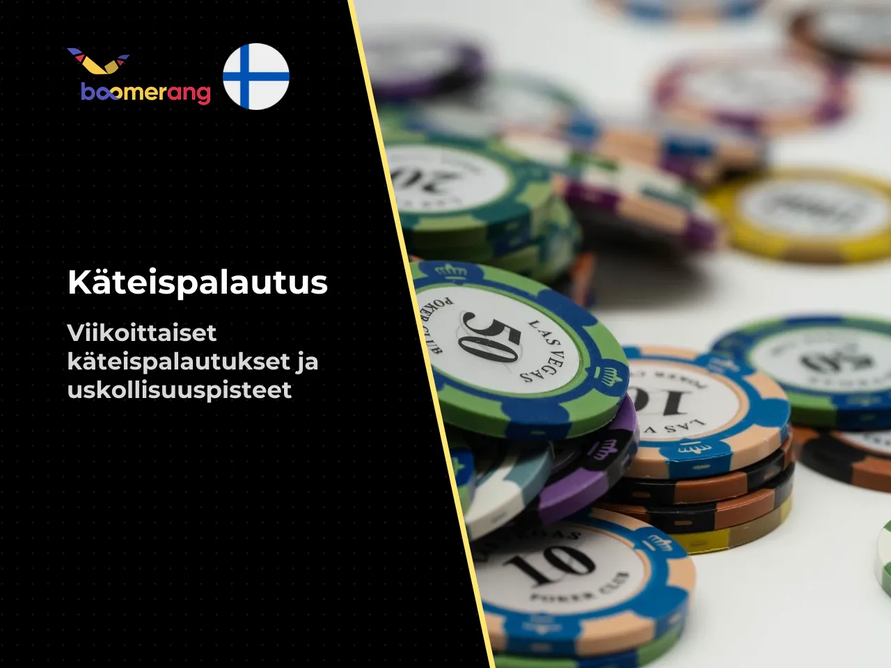 Käteispalautuksen kaava ja uskollisuuspisteet. Viikoittainen käteispalautus