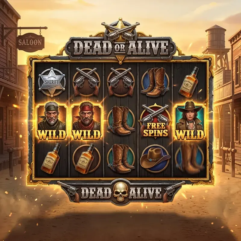 Dead or Alive slot demo, ominaisuudet
