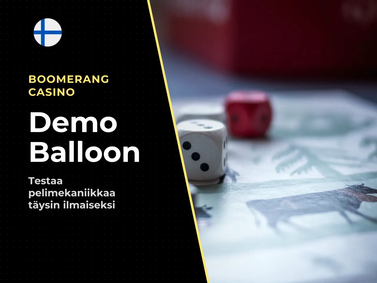 Mitä Balloon-pelin elementtejä kannattaa testata demossa