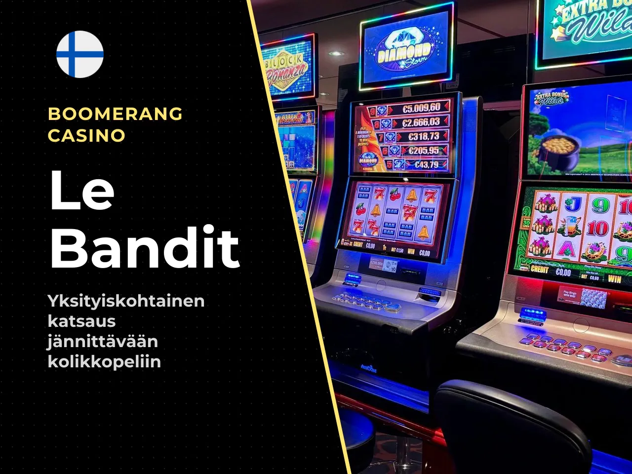 Le Bandit slot yleiskatsaus ja pelin